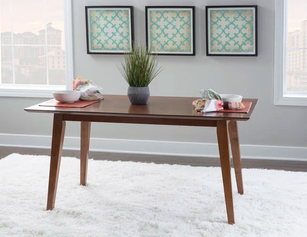Aniek Modern Wood Dining Table