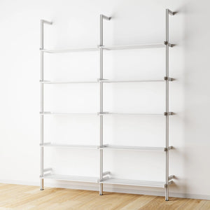 Modular Shelving Units - Aluminum Shelves