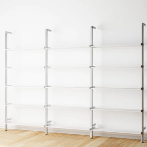 Modular Shelving Units - Aluminum Shelves