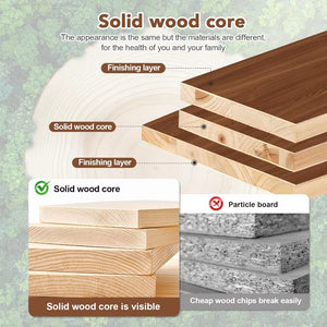 Modular TV Stand, Wood Entertainment Center with Storage, Customizable TV Console- Open Shelf, Cabinet, Drawers,