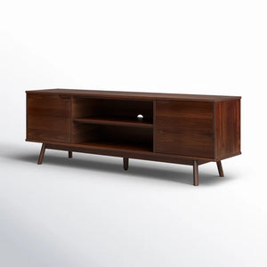 Griffing 70" Solid Wood 2-Door TV Stand for Tvs up to 75"