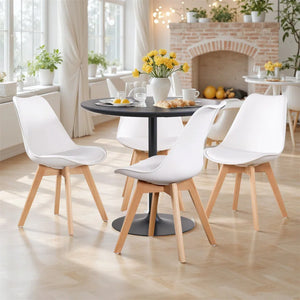 Crossland Dining Chairs Mid-Century Modern Living Room Chairs, Bedroom Kitchen Accent Chair