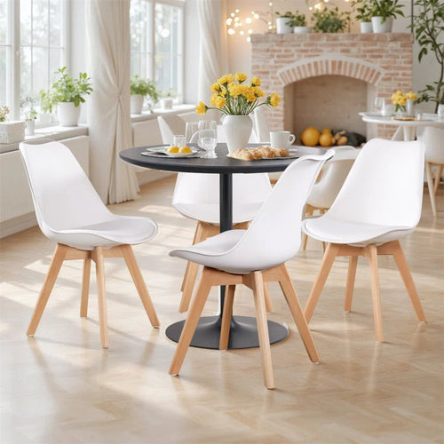 Crossland Dining Chairs Mid-Century Modern Living Room Chairs, Bedroom Kitchen Accent Chair