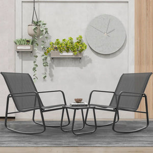 3 Pieces Patio Outdoor Furniture Set