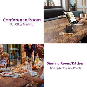 Amarvesh Metal Base Dining Table