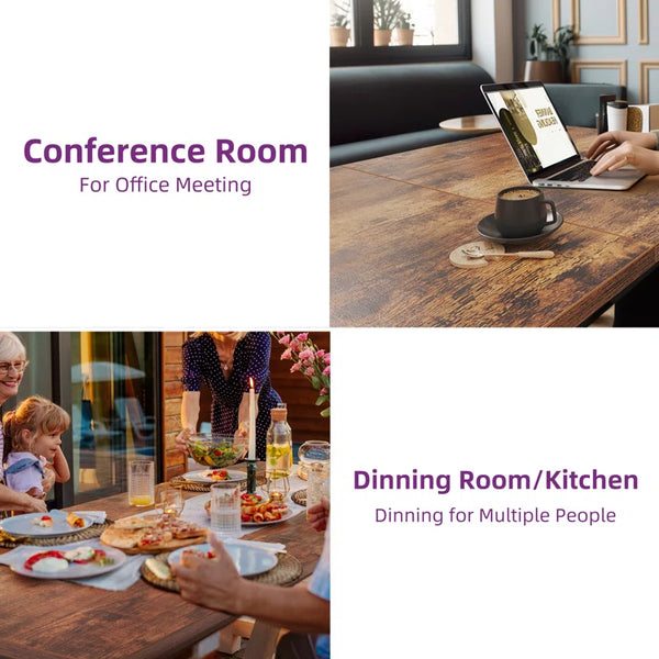 Amarvesh Metal Base Dining Table