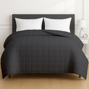 Homesmart Weighted Blanket King Size, 20 Lbs, Breathable Soft Fabric, Also Fits California King Beds, Grey