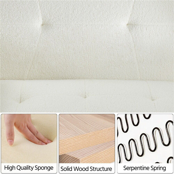 Convertible Sleeper Sofa Bed Couch Pull Out Futon Sofas Daybed Recliner Couches