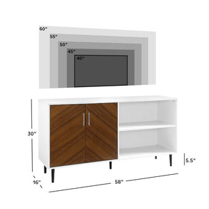 Keiko 58" 2-Door TV Stand for Tvs up to 65"