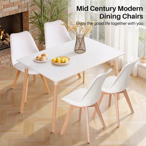 Crossland Dining Chairs Mid-Century Modern Living Room Chairs, Bedroom Kitchen Accent Chair