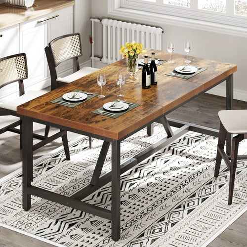 Amarvesh Metal Base Dining Table