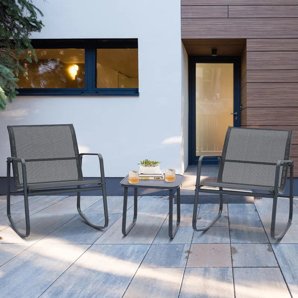 3 Pieces Patio Outdoor Furniture Set
