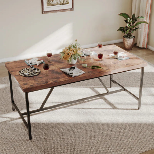 Amarvesh Metal Base Dining Table