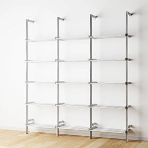 Modular Shelving Units - Aluminum Shelves
