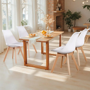 Crossland Dining Chairs Mid-Century Modern Living Room Chairs, Bedroom Kitchen Accent Chair