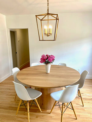 Custom Pedestal Tables, Made to Order