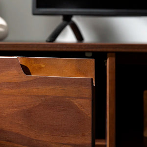 Griffing 70" Solid Wood 2-Door TV Stand for Tvs up to 75"