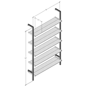 Modular Shelving Units - Aluminum Shelves