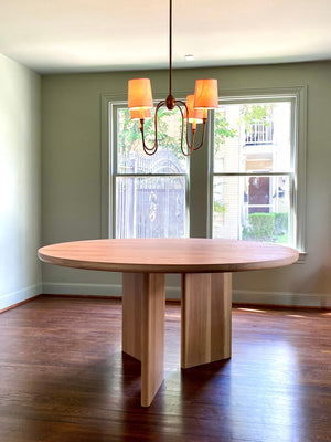 Custom Pedestal Tables, Made to Order